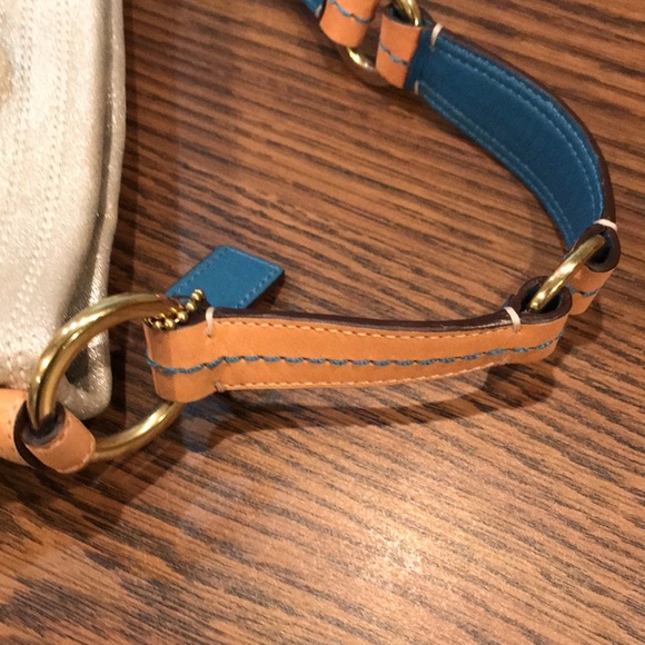 SOLD….Coach Special Edition Under the Ocean Bubbles Satchel Wristlet with Fish - Picture 8 of 11